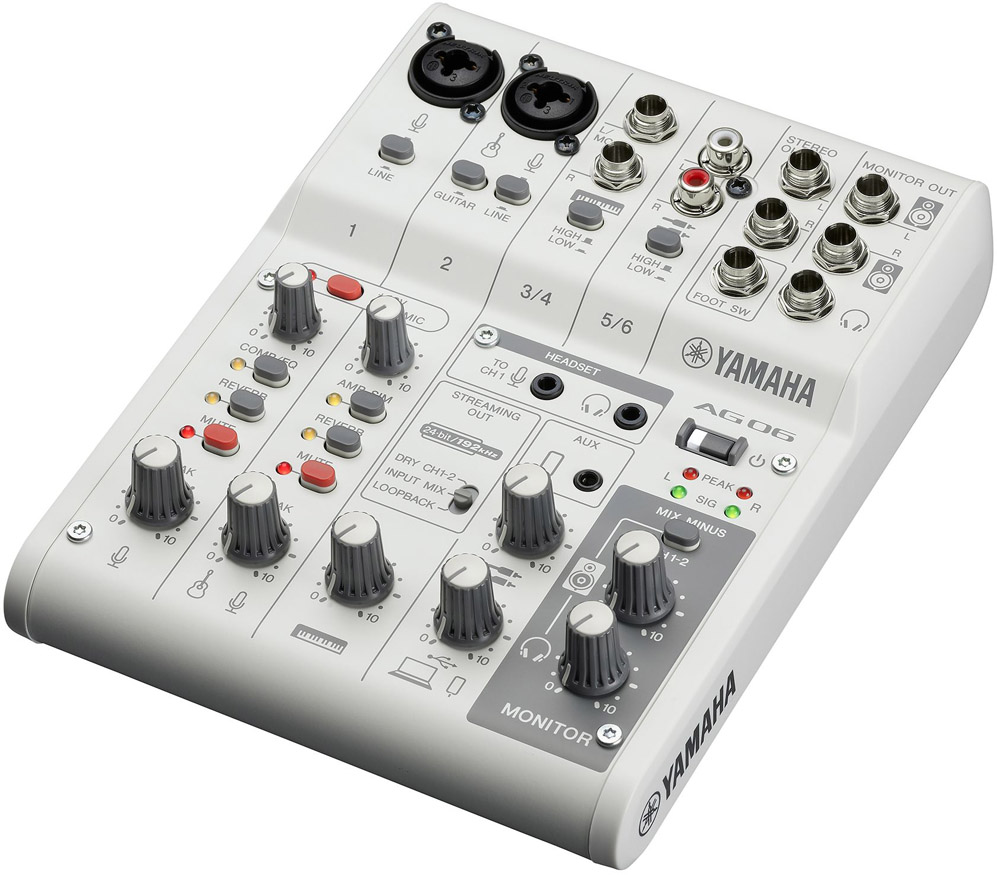 Yamaha AG06 MKII